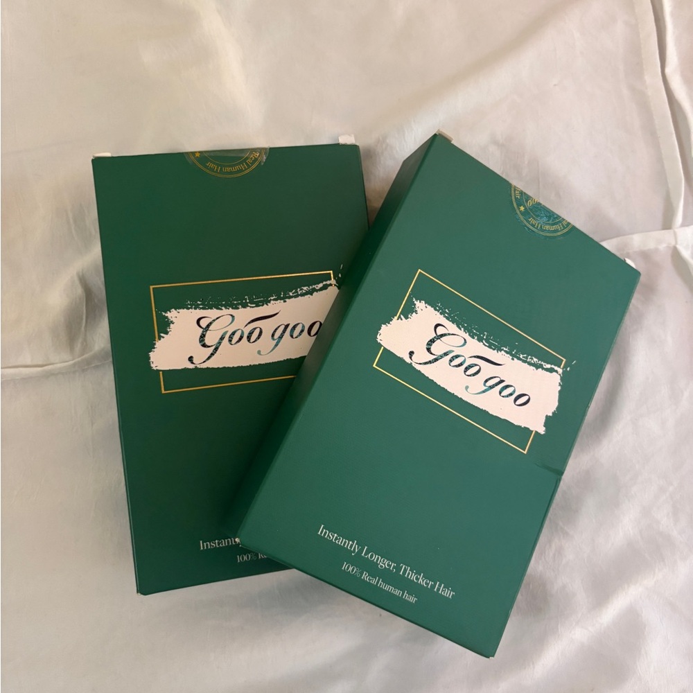 GooGoo 100% Human Hair Clip Ins